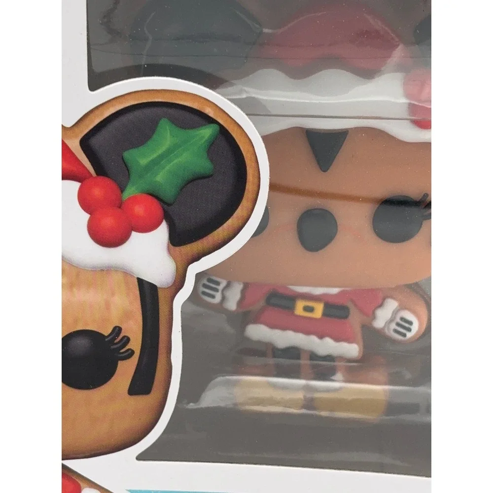 Funko Pop‎ Disney Minnie Mouse Gingerbread 1225 Holiday Vinyl Figure New
